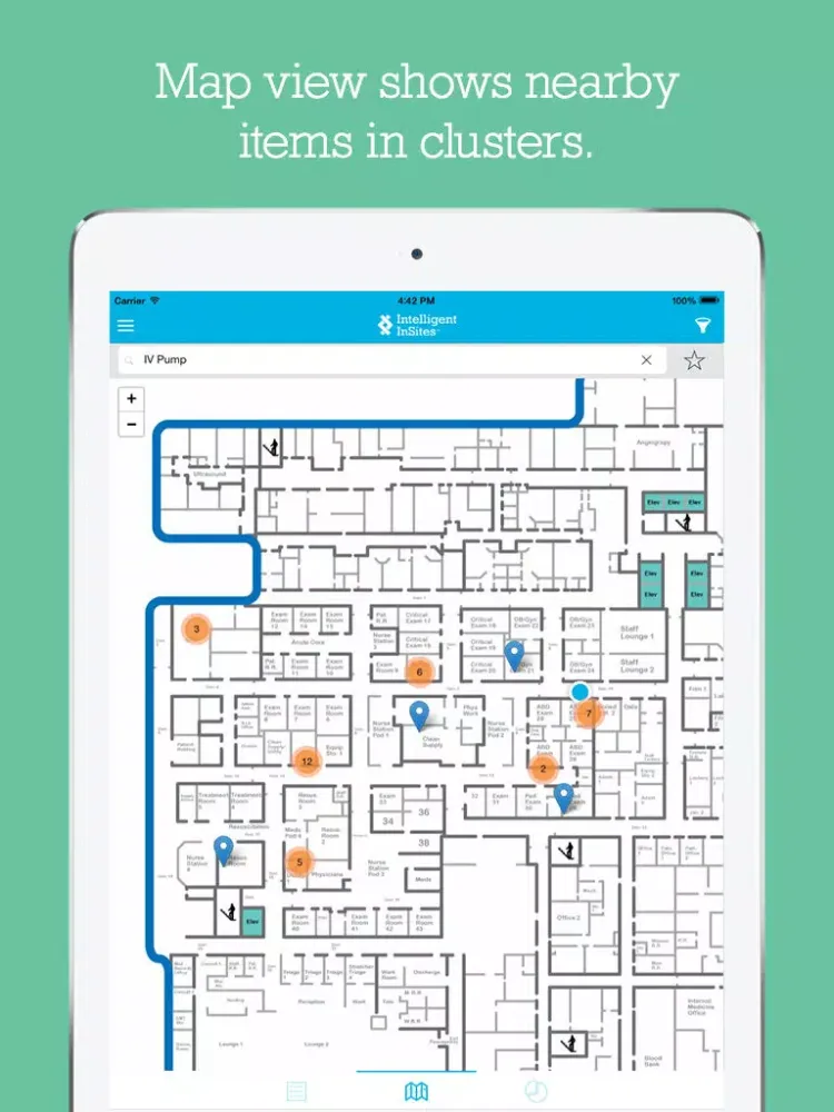 InSites Locate iPad  スクリーンショット