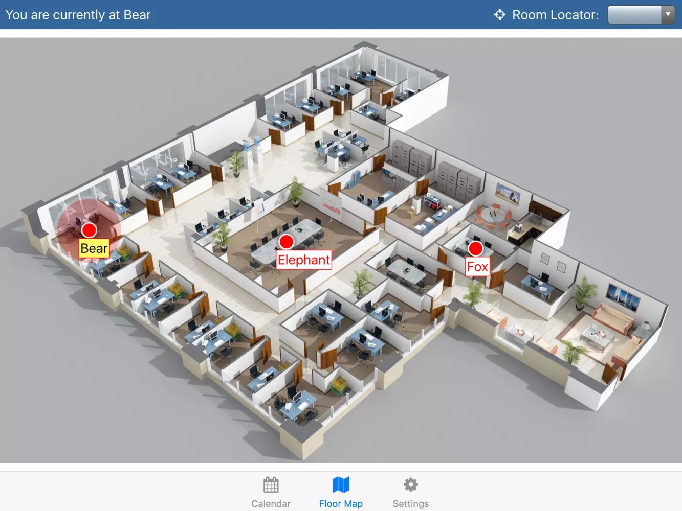 Room Display Screenshots