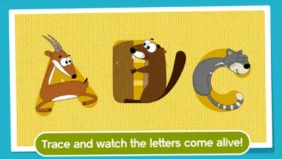 Alive Alphabet: Letter Tracing स्क्रीनशॉट