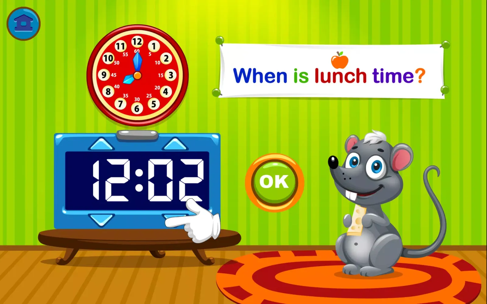 Kids Telling Time (Lite) Screenshots