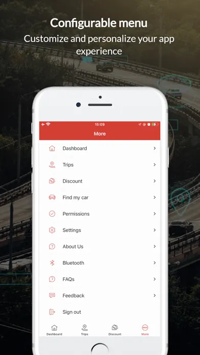 Capturas de tela do IMS One App  (with Wedge)