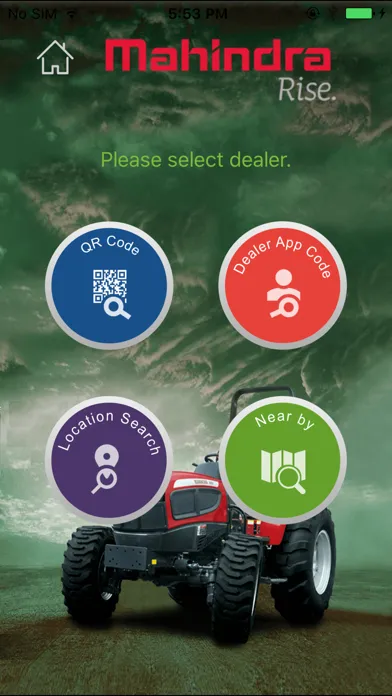 ภาพหน้าจอของ Mahindra Parts Lookup