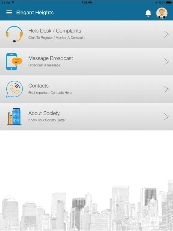BMG Elegant City iPad 应用截图