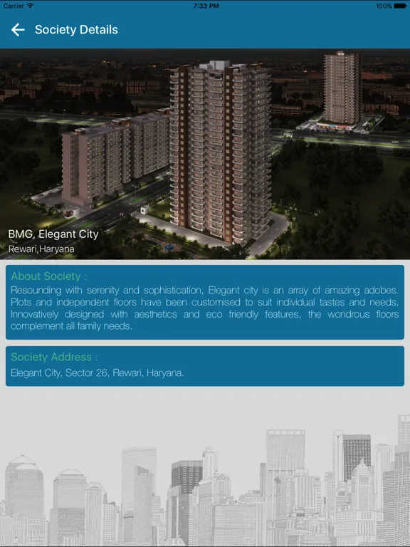 BMG Elegant City iPad 应用截图