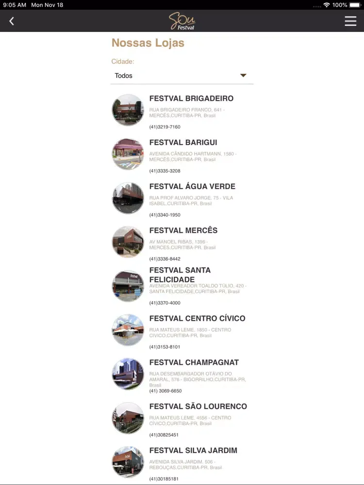Sou Festval iPad 應用截圖