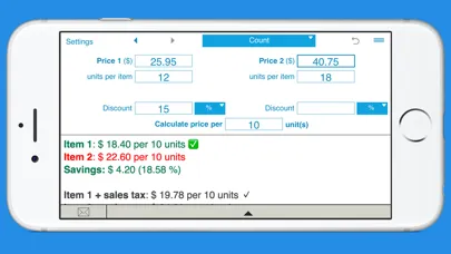 صور Unit Price Comparison