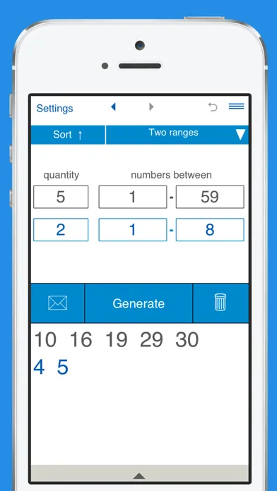 Tangkapan skrin Random Number Generator RNG