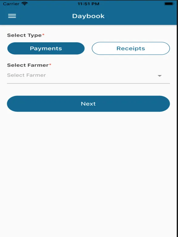 GoSeed- Cotton Seed Management iPad  Screenshots