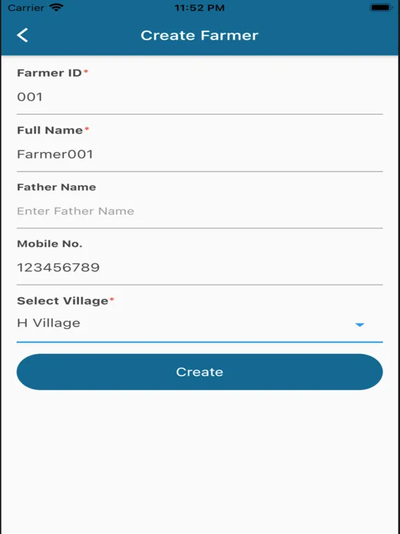 GoSeed- Cotton Seed Management iPad  Screenshots