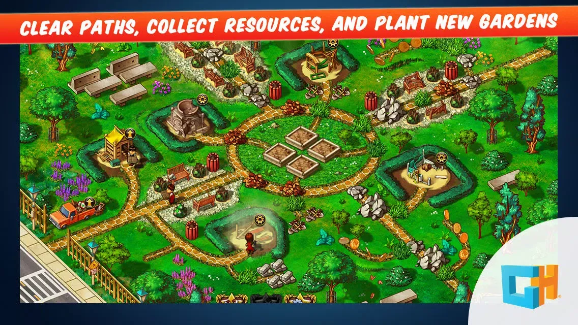Capturas de pantalla de Gardens Inc. 2 - The Road to Fame: A Building and Gardening Time Management Game