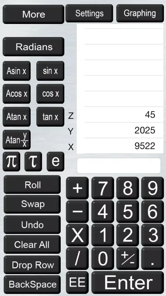 Ảnh chụp màn hình của All Purpose Calculator