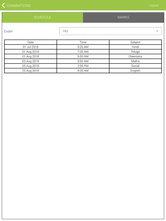 Unicampus iPad  স্ক্রিনশট