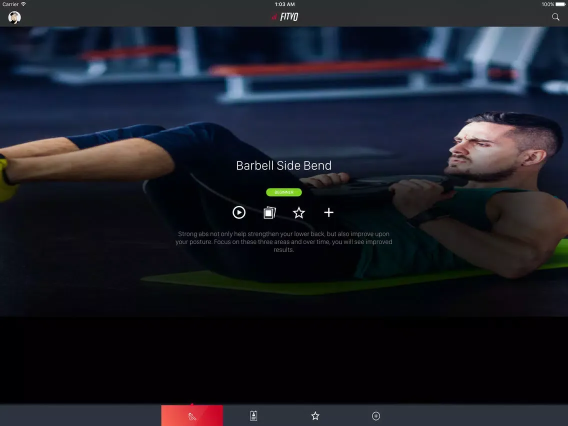 FitYo - Build Your Own Fitness App iPad  スクリーンショット