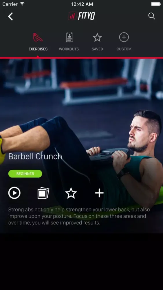 FitYo - Build Your Own Fitness App スクリーンショット