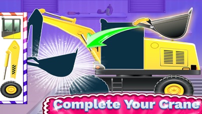 Cranes Mechanic Garage Game Ekran Görüntüleri