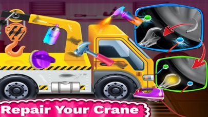 Cranes Mechanic Garage Game Ekran Görüntüleri