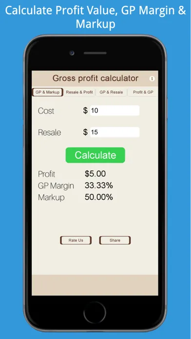 Скриншоты Gross-Profit Calculator