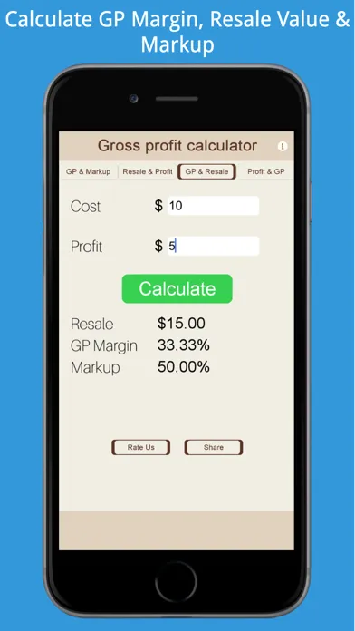 Скриншоты Gross-Profit Calculator