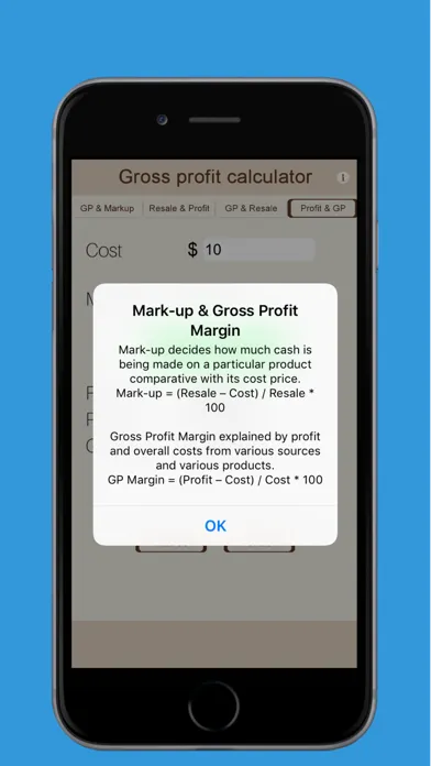 Скриншоты Gross-Profit Calculator
