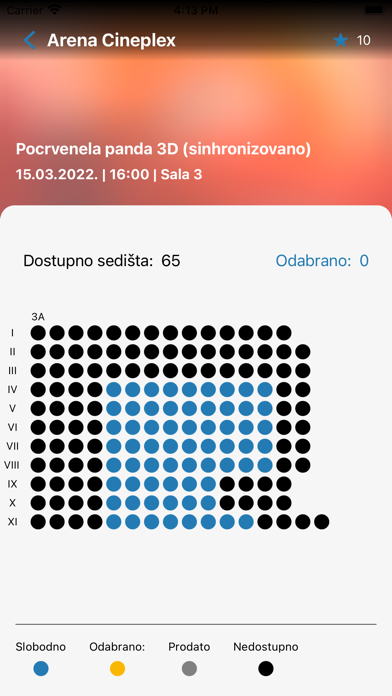 ArenaCineplex应用截图