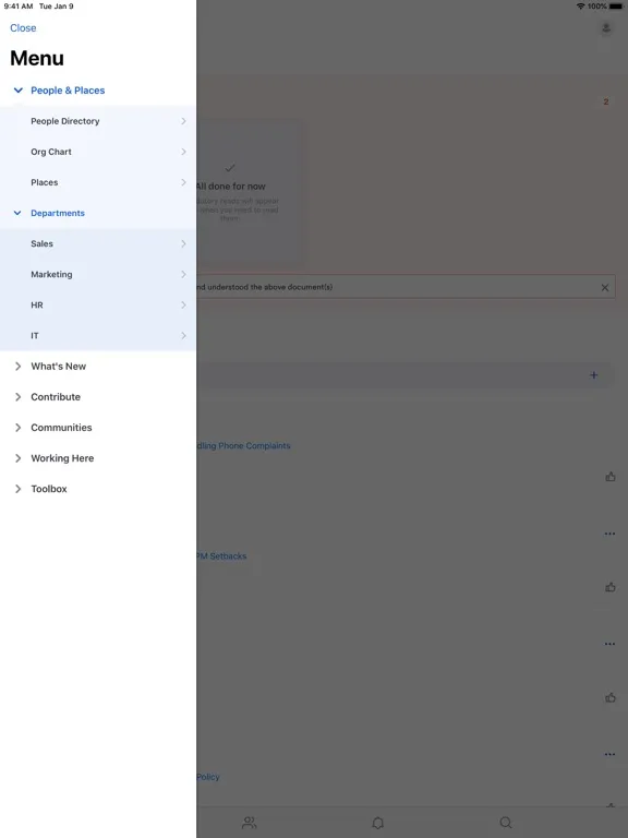 The Crestwood Hub iPad  स्क्रीनशॉट