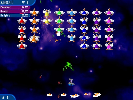 Chicken Invaders 2 iPad  स्क्रीनशॉट
