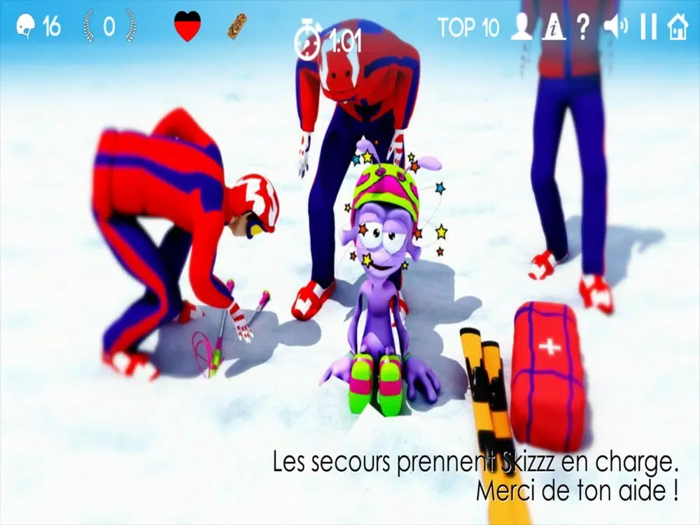 Tangkapan skrin Skizzz Game iPad 