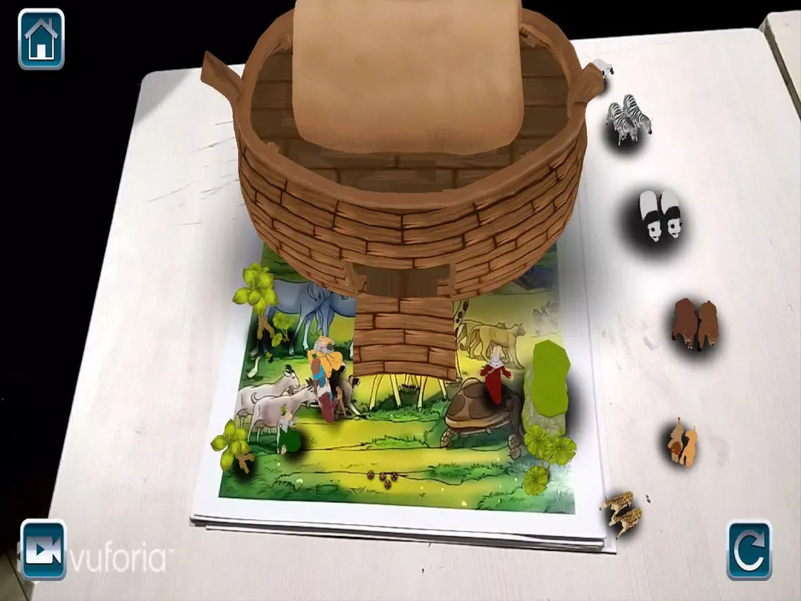 Noah's Book AR iPad  Ekran Görüntüleri