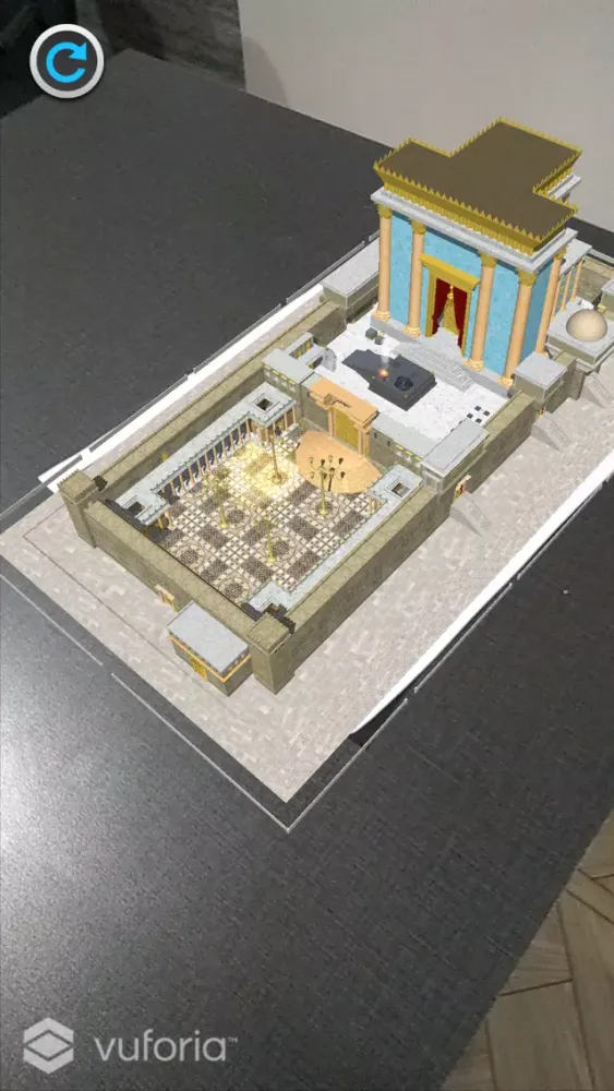 ภาพหน้าจอของ Temple AR 2