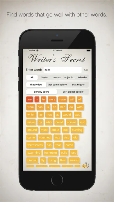 Ảnh chụp màn hình của Writer's Secret