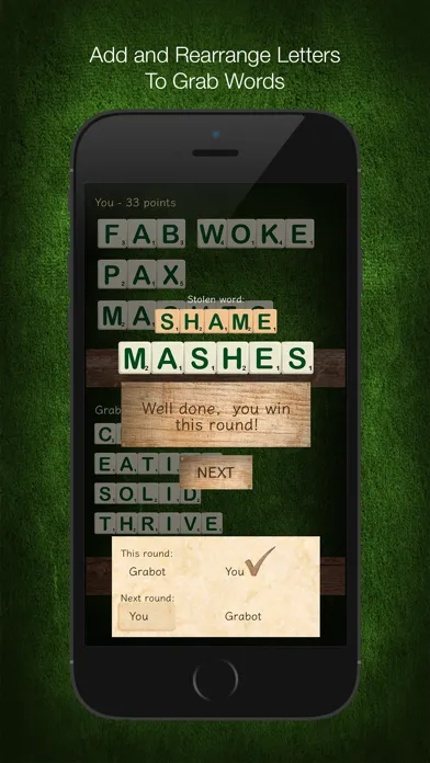Ảnh chụp màn hình của Grabble Words!