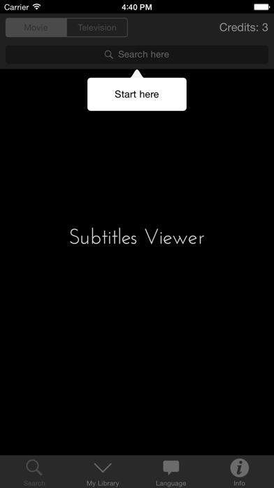 Captures d'écran de Subtitles Viewer!