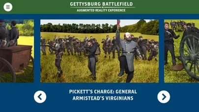 Gettysburg AR Experience Screenshots