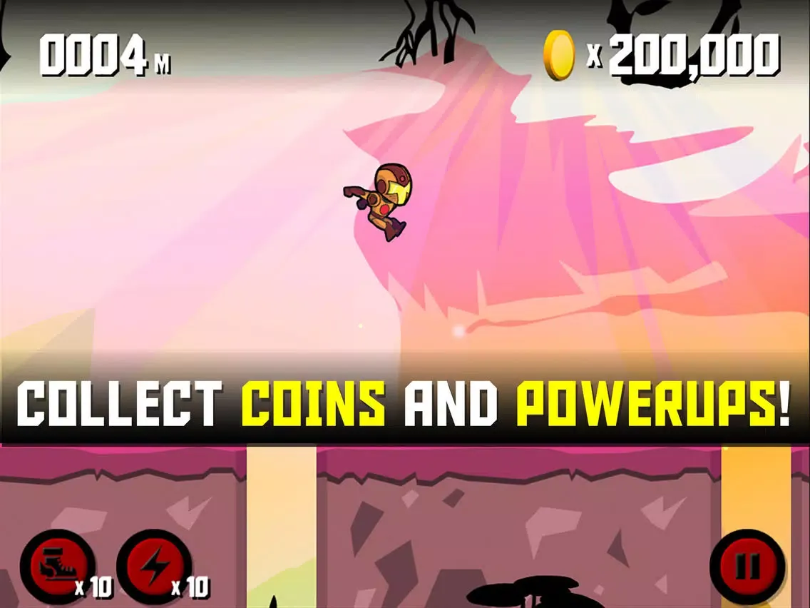 Tangkapan layar Run Jump iPad 