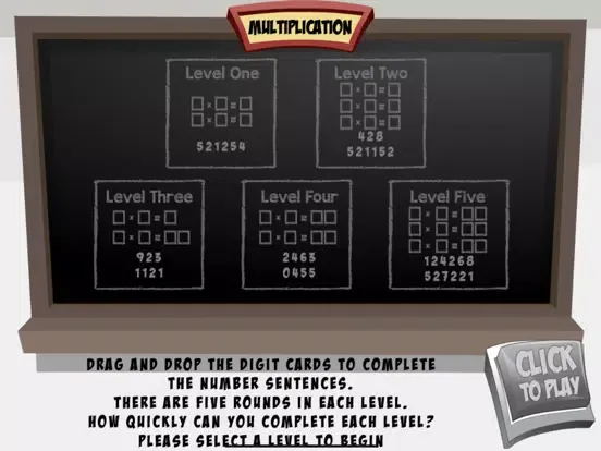 Digit Dilemma (x & ÷) iPad  スクリーンショット