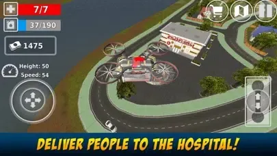 Скриншоты Ambulance Quadcopter Flight