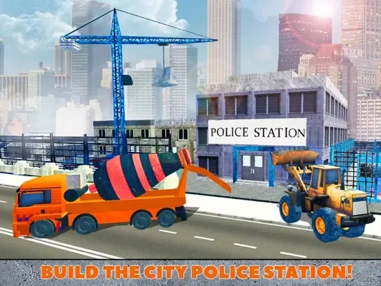 City Police Station Building Simulator 3D iPad  Ekran Görüntüleri