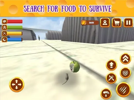 Capturas de tela do Mouse City Quest Simulator 3D iPad 