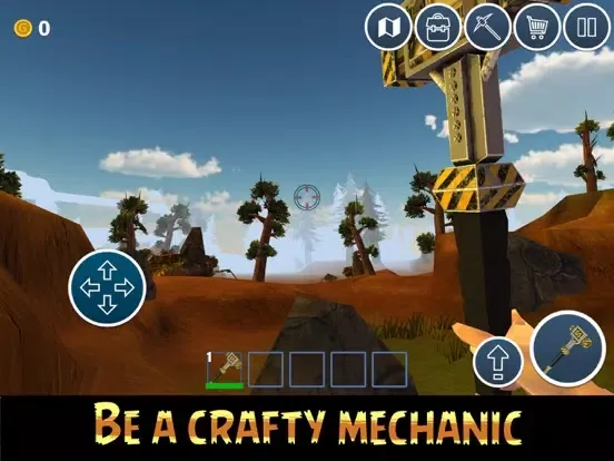 Craft Vehicle: Car Mechanic Simulator iPad  スクリーンショット