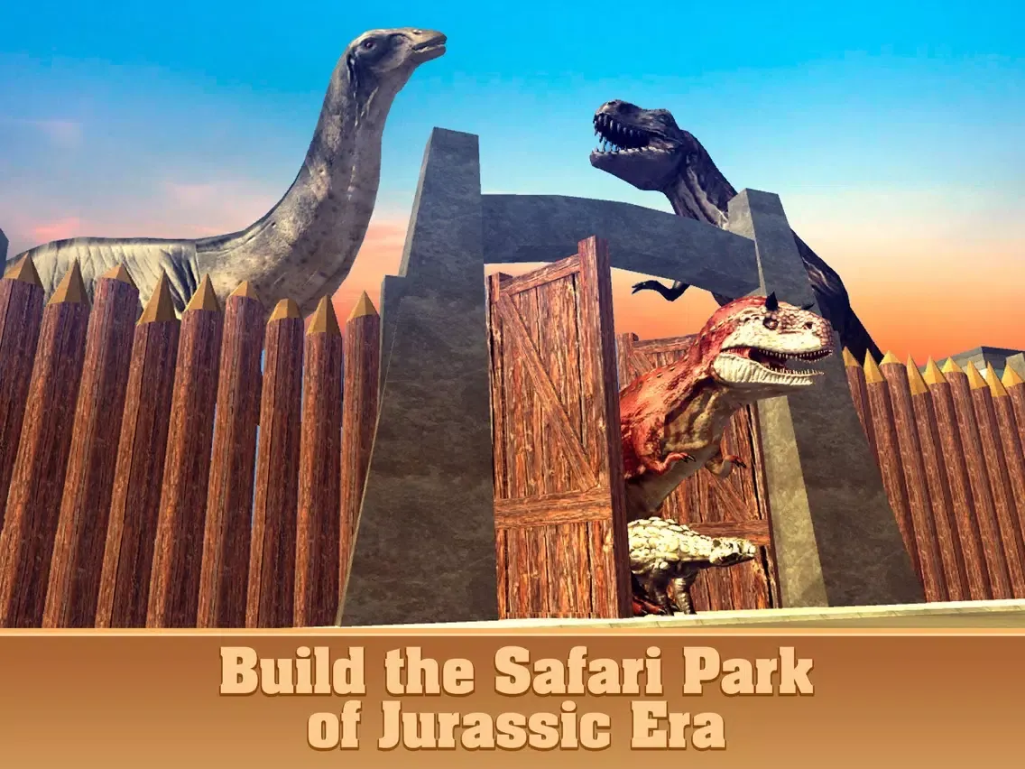 Dino World Building and Construction Simulator iPad  Ekran Görüntüleri