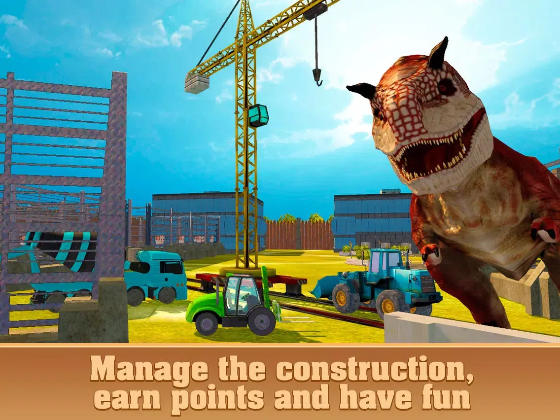 Dino World Building and Construction Simulator iPad  Ekran Görüntüleri