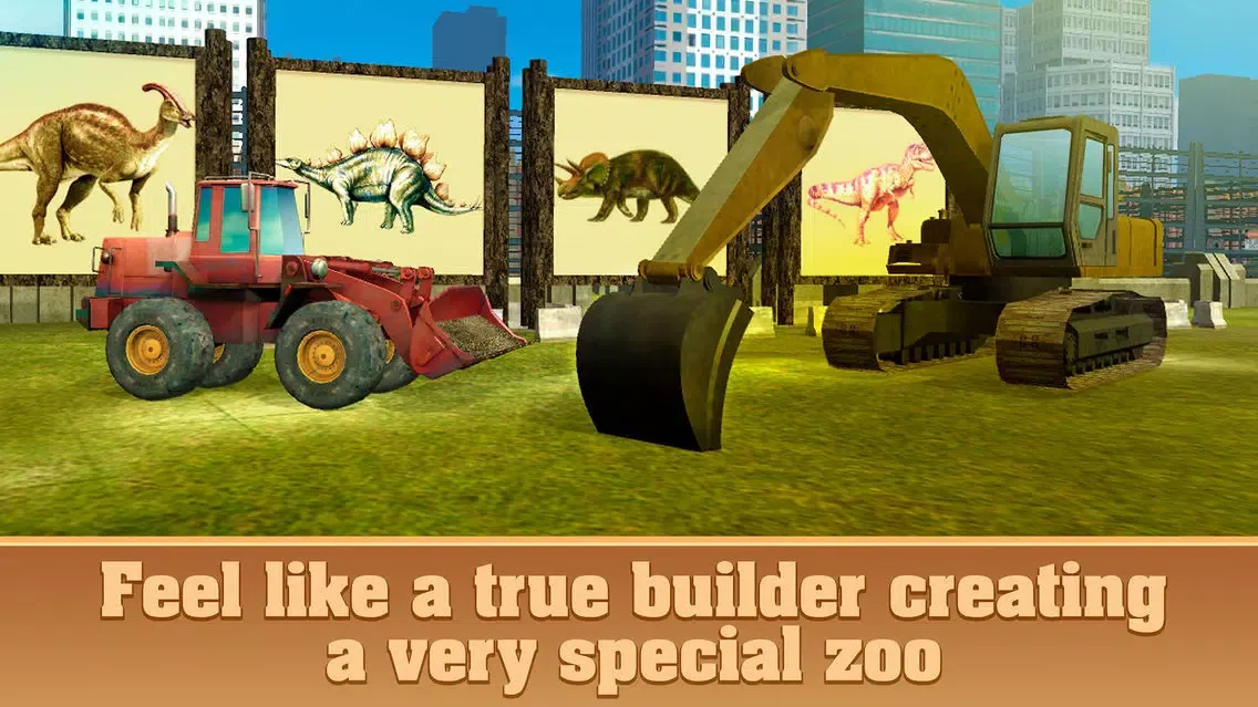 Dino World Building and Construction Simulator Ekran Görüntüleri
