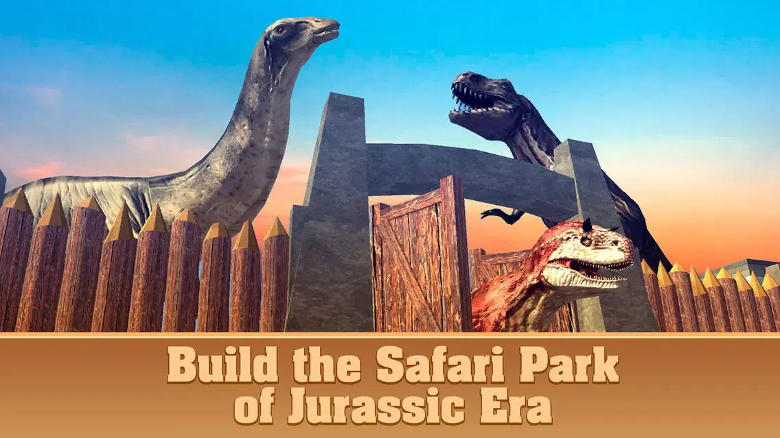 Dino World Building and Construction Simulator Ekran Görüntüleri