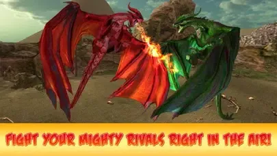 Flying Fire Dragon Fighting স্ক্রিনশট