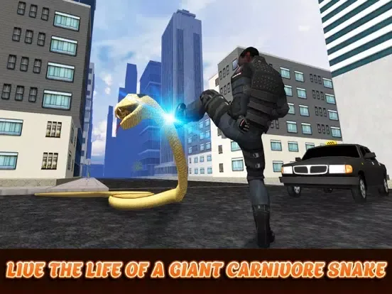 Giant Anaconda Snake Hunting Simulator iPad 應用截圖