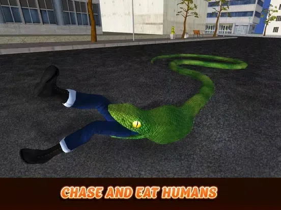 Giant Anaconda Snake Hunting Simulator iPad 應用截圖