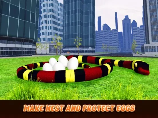 Giant Anaconda Snake Hunting Simulator iPad 應用截圖