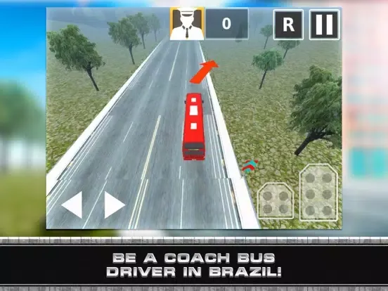 Zrzuty ekranu Brazil Heavy Bus Simulator 17 iPad 