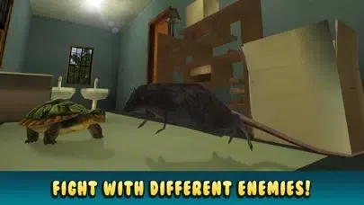 ภาพหน้าจอของ Turtle Simulator: House Pet Life