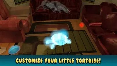 ภาพหน้าจอของ Turtle Simulator: House Pet Life